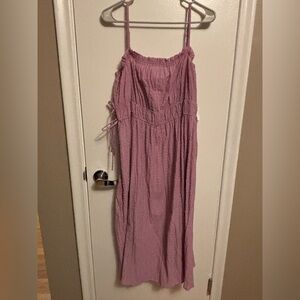 NWT Sz 1X Pink Arula midi dress